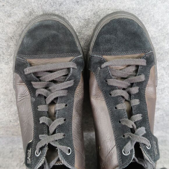 Teva Shoes Mens 11.5 Sneakers Lifestyle Athletic Lace Up Leather Roller Bike Low - Picture 7 of 14